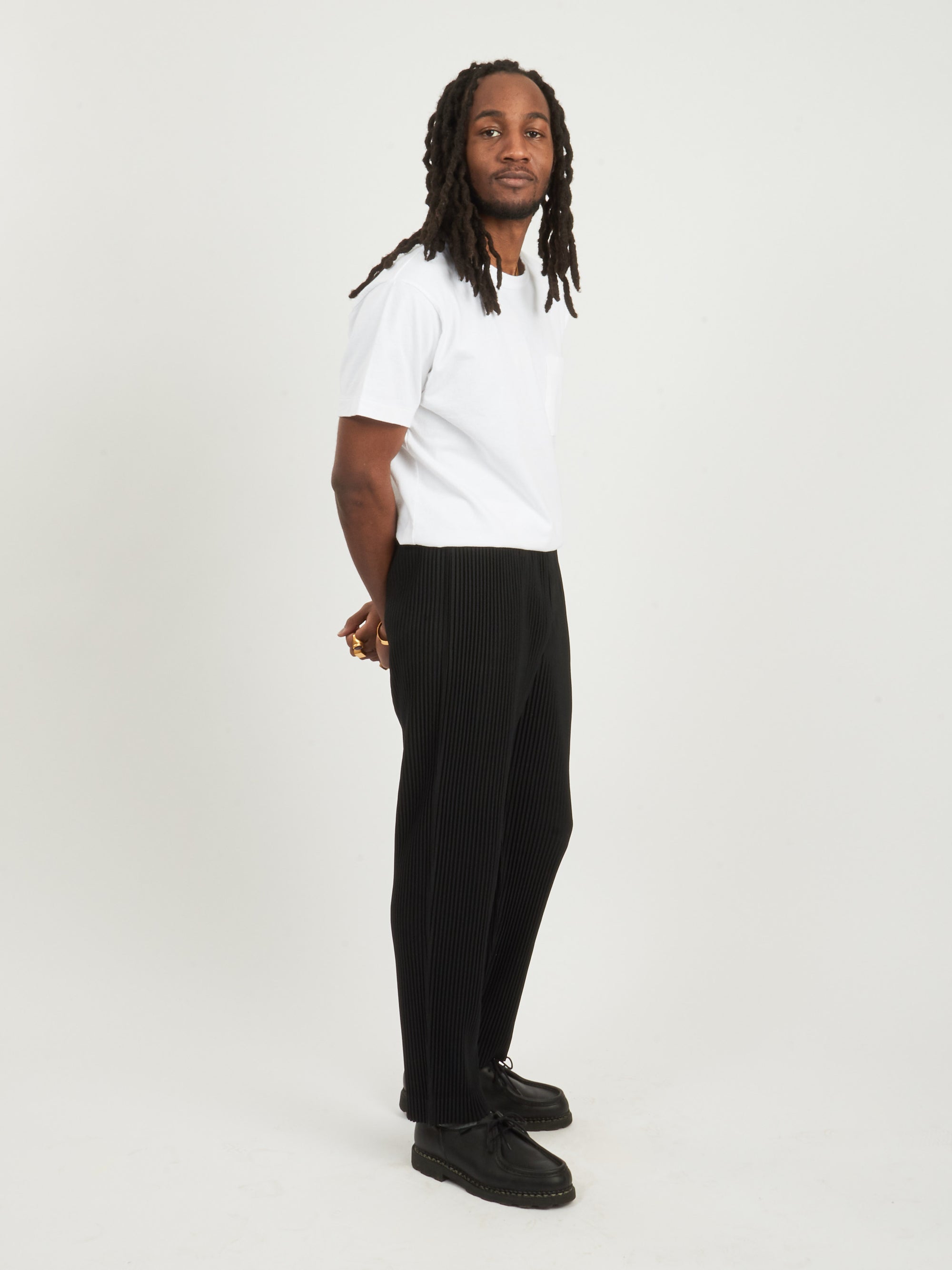 Homme Plisse Issey Miyake - Black Basics Pants – Frances May