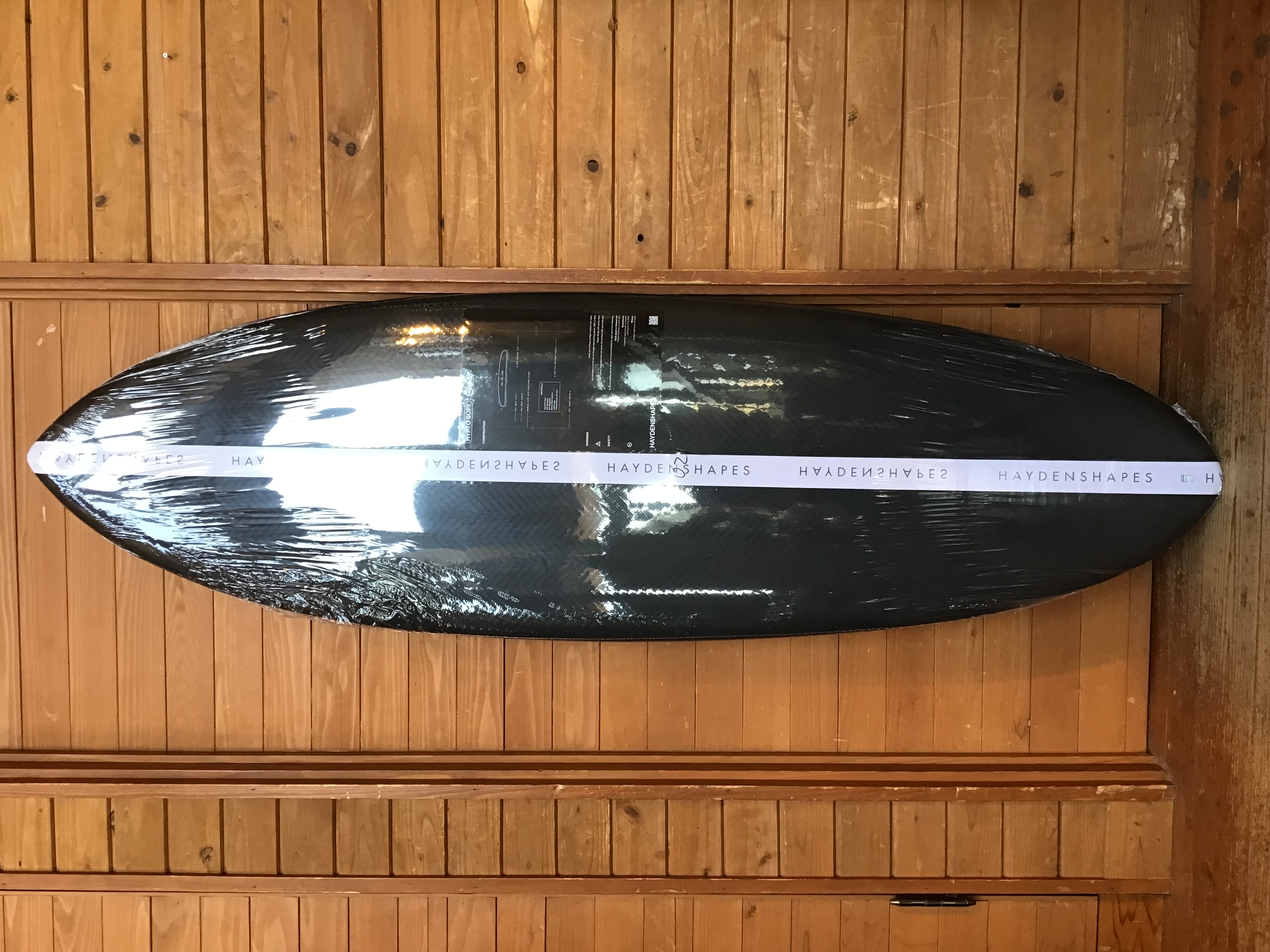 HAYDENSHAPES SURFBOARDS INTERNATIONAL HK SOFT BLACK 5'8