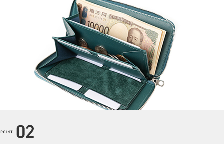 レンマ Elastico エラスティコ ミドル ラウンドウォレット lemma