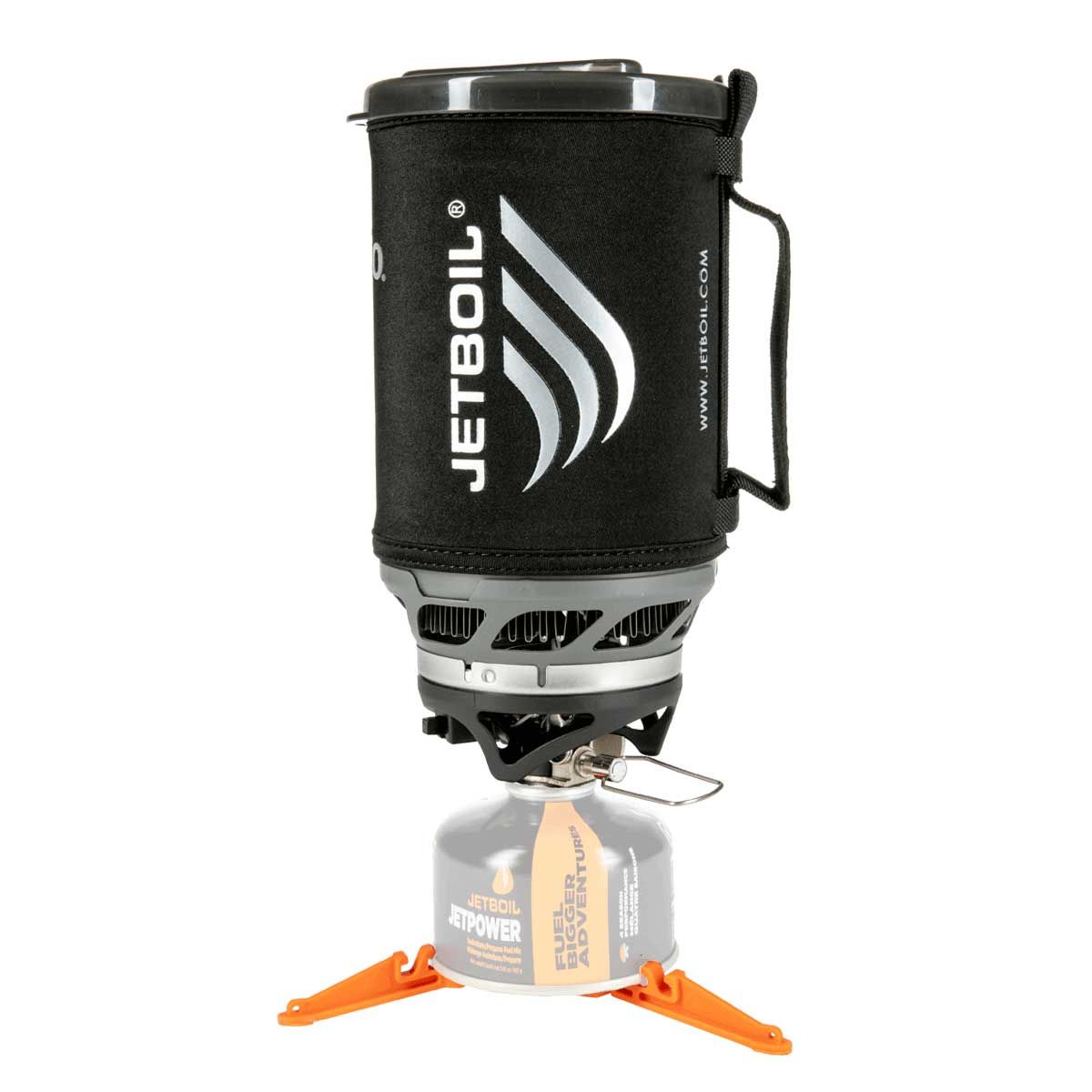Jetboil Sumo: regulated gas stove and 1.8L cup for groups