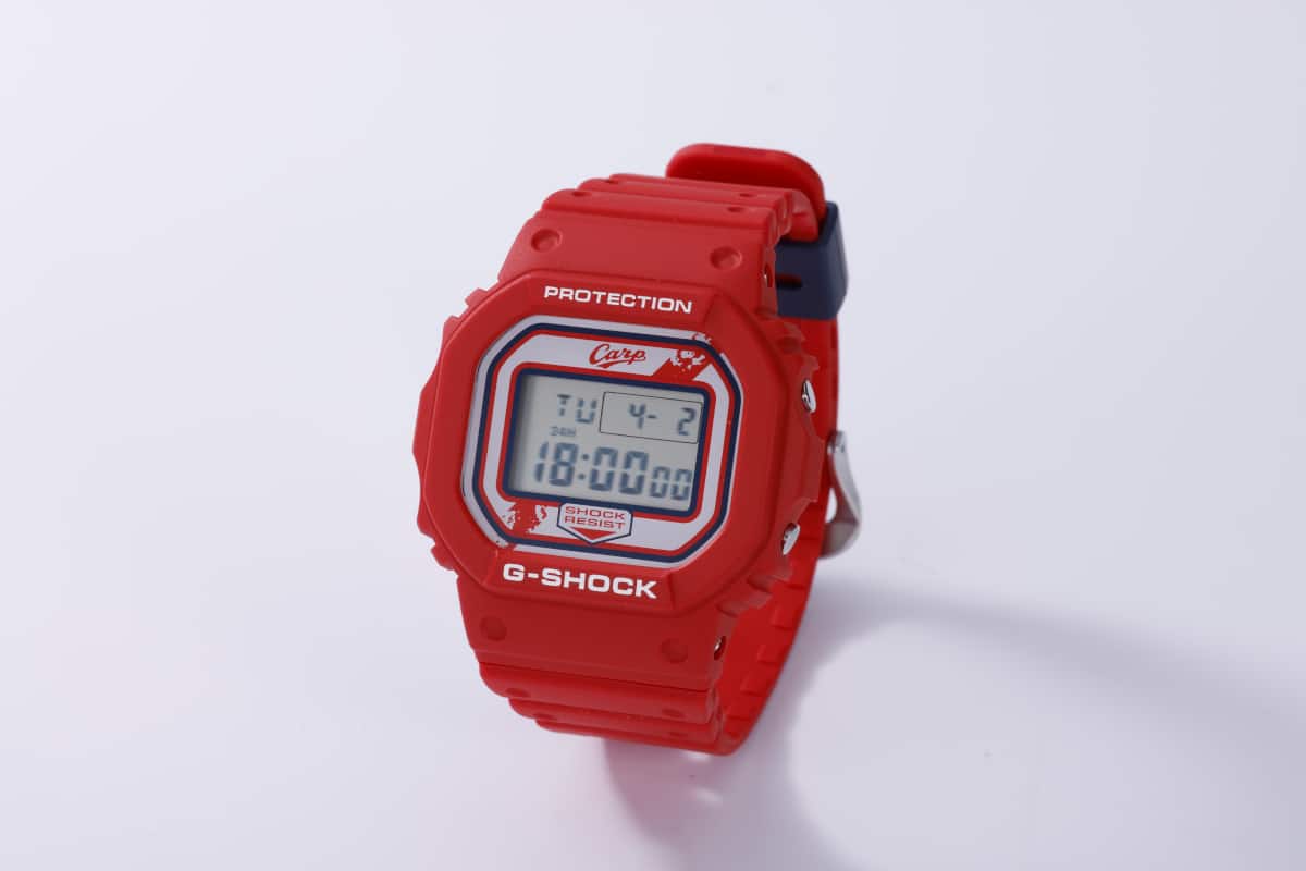 Hiroshima Toyo Carp x G-Shock DW-5600 collaboration for 2024