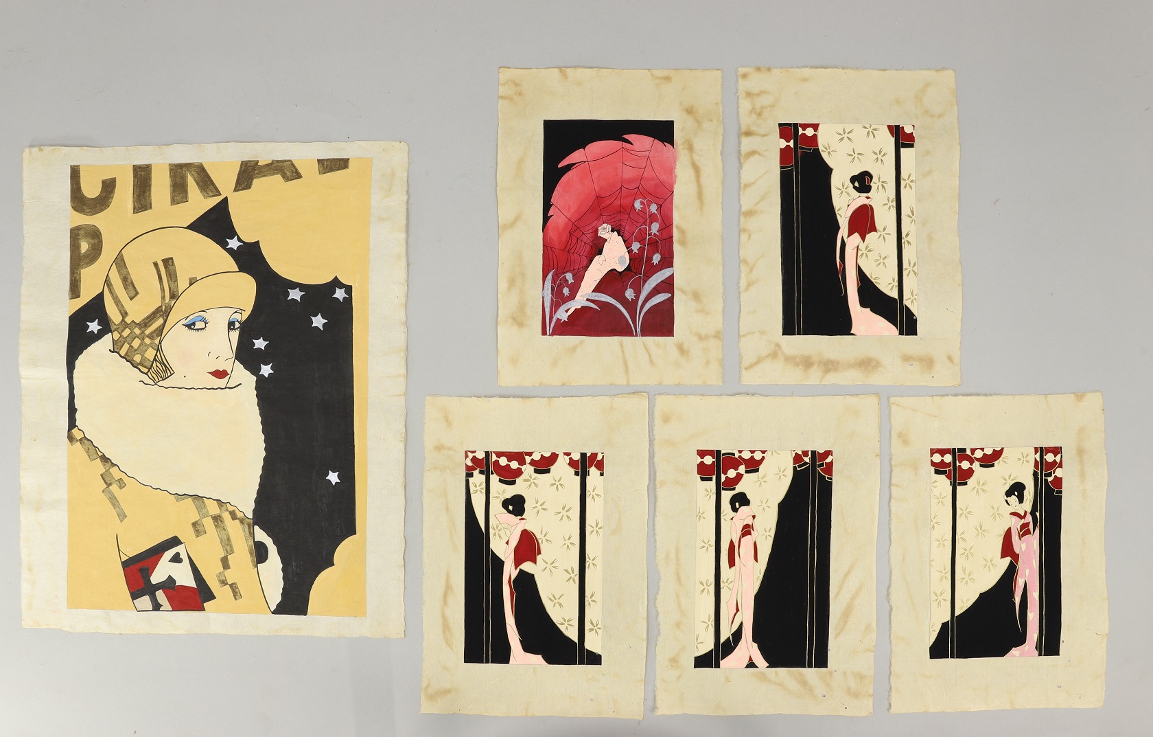 小林かいち 水彩画ポスター、ハガキ原画 六 | 古裂會 (こぎれかい)