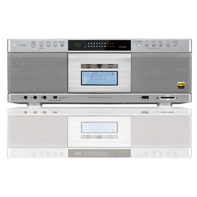 東芝 TOSHIBA 【アウトレット】CDラジカセ シルバー ワイドFM対応 TY