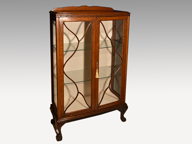 英国 アンティーク家具 キャビネット 飾り棚 1930年代 | 古美術ささき