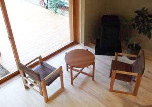 たためるサイドテーブル | 設計工房 M and M