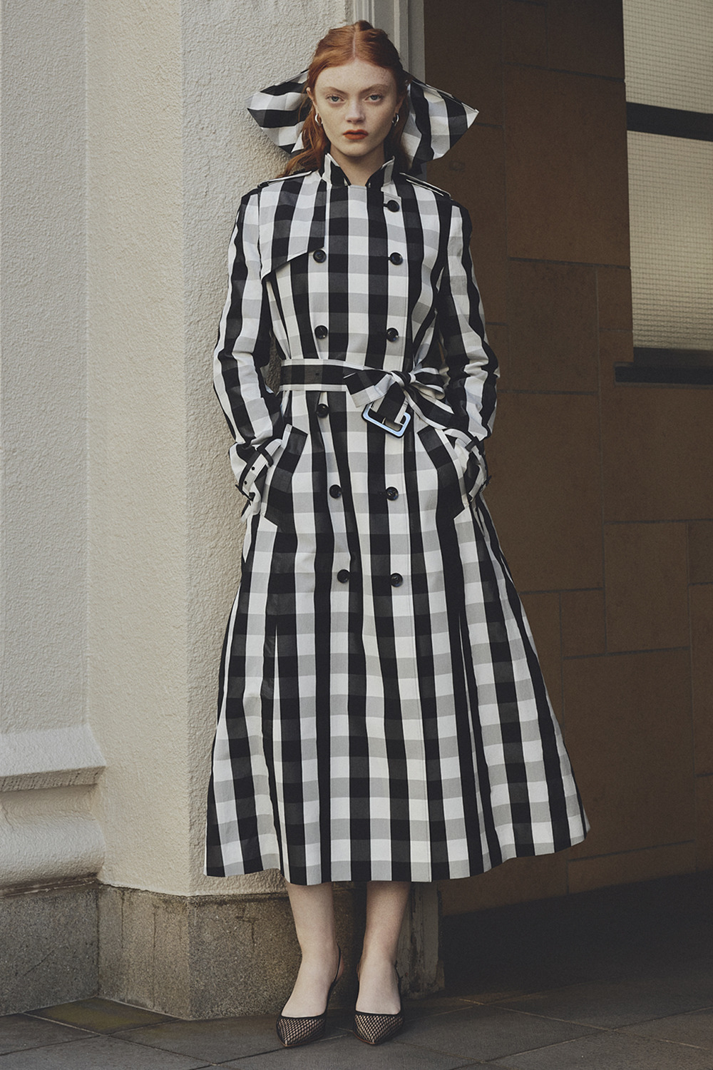 Gingham Check コート｜KEITAMARUYAMA OFFICIAL ONLINE STORE