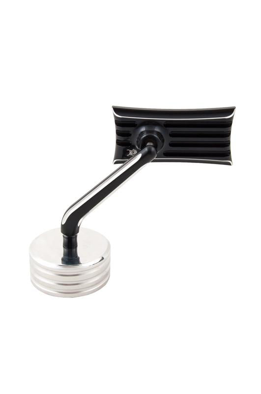 ラピッドシリーズ ミラー リブドデザイン ブラックマシーンカット