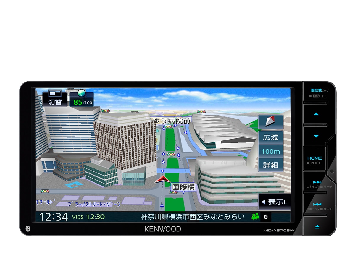 MDV-S708W/S708（生産完了品） | カーナビ | KENWOOD