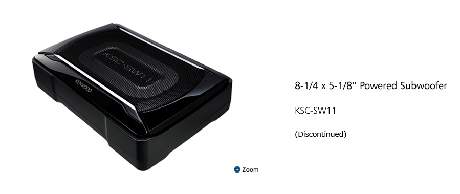 KSC-SW11 | Speakers | Car Audio | Car Entertainment | KENWOOD USA