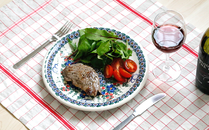 ディナープレートφ26cmポーリッシュポタリー(ポーランド食器)