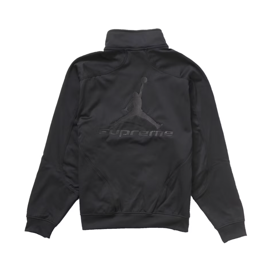 Supreme Jordan Tricot Track Jacket Black | Supreme | KershKicks