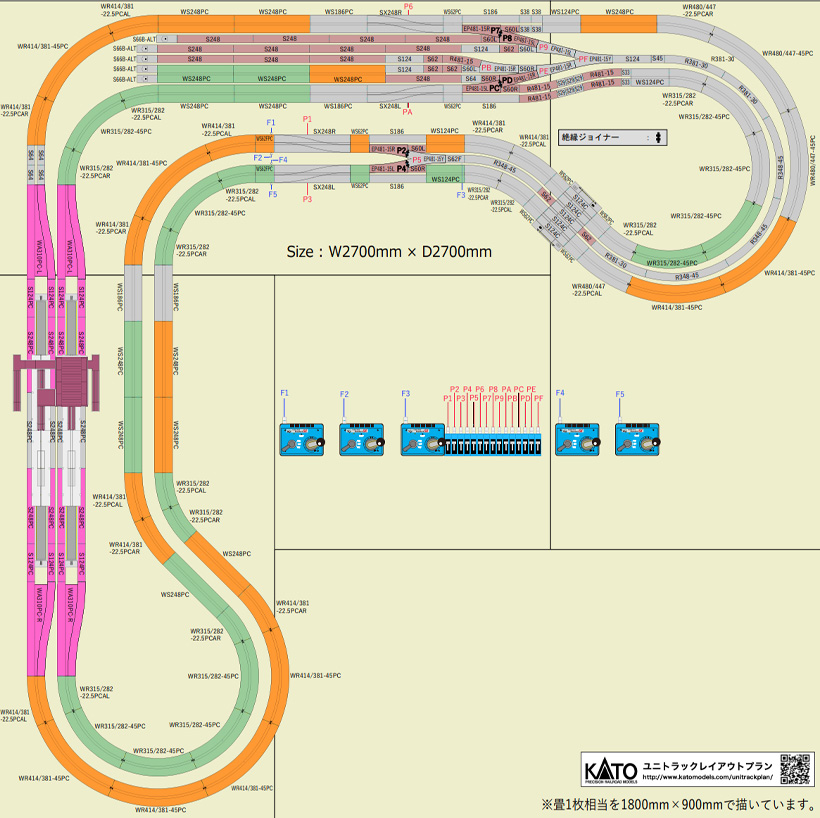 KATO鉄道模型ホームページ | ユニトラック レイアウトプラン特集