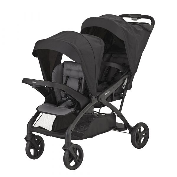 ベビーカー 二人でゴーDX（デニム）レインカバー付」について