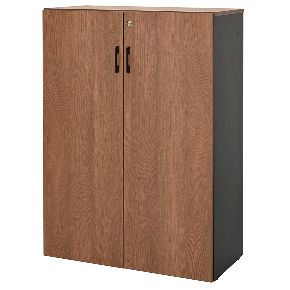 プラン 木製シェルフ ロータイプ 扉付き 幅800 奥行432 高さ1141 RY