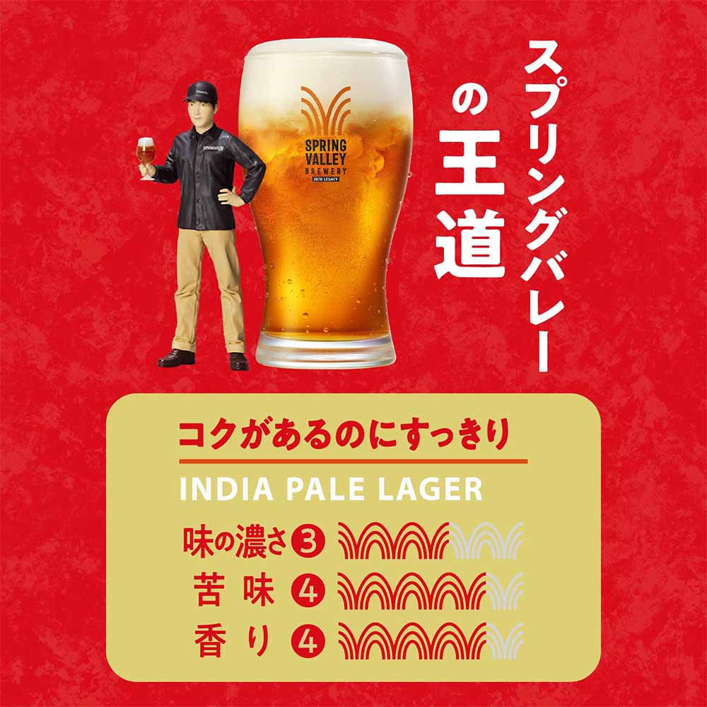 キリン SPRING VALLEY（スプリングバレー） 豊潤ラガー 496 350ml缶