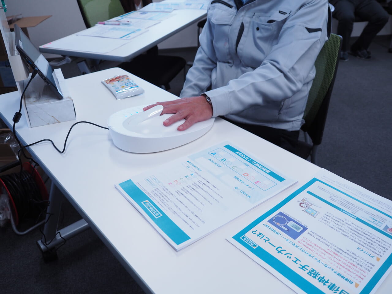 健康促進イベント「自律神経＆体内老化物質測定会」を開催しました