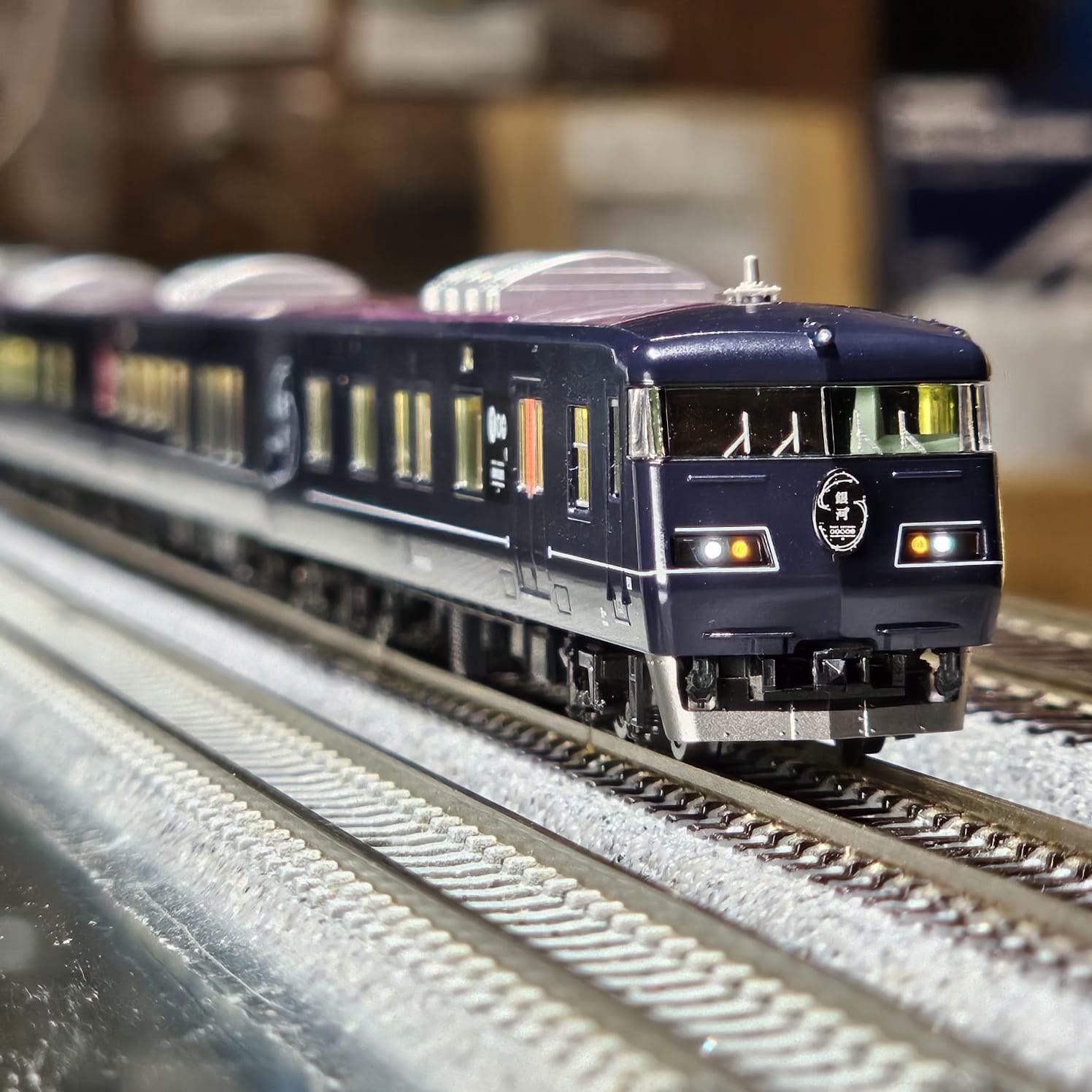 tomix 98714 117系電車(WEST EXPRESS 銀河)セット JR 117-7000系電車