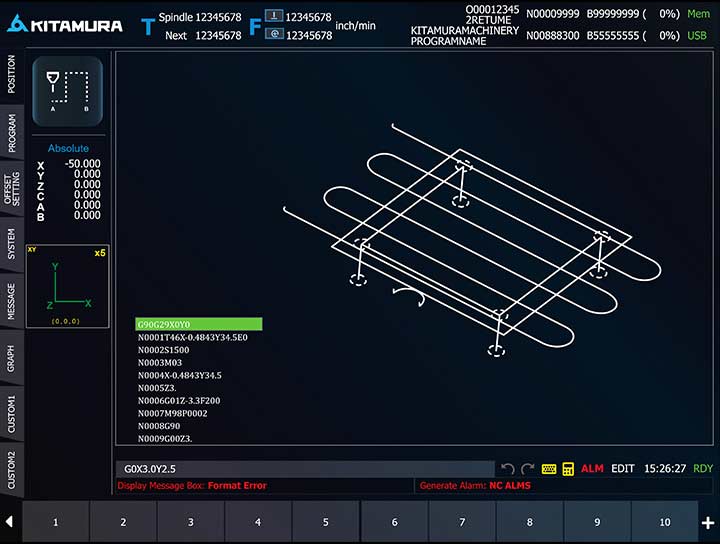 Arumatik-Mi Control System | Kitamura Machinery