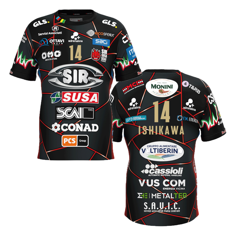 バレーボール イタリア セリエAセーフティペルージャ 2024-25試合用