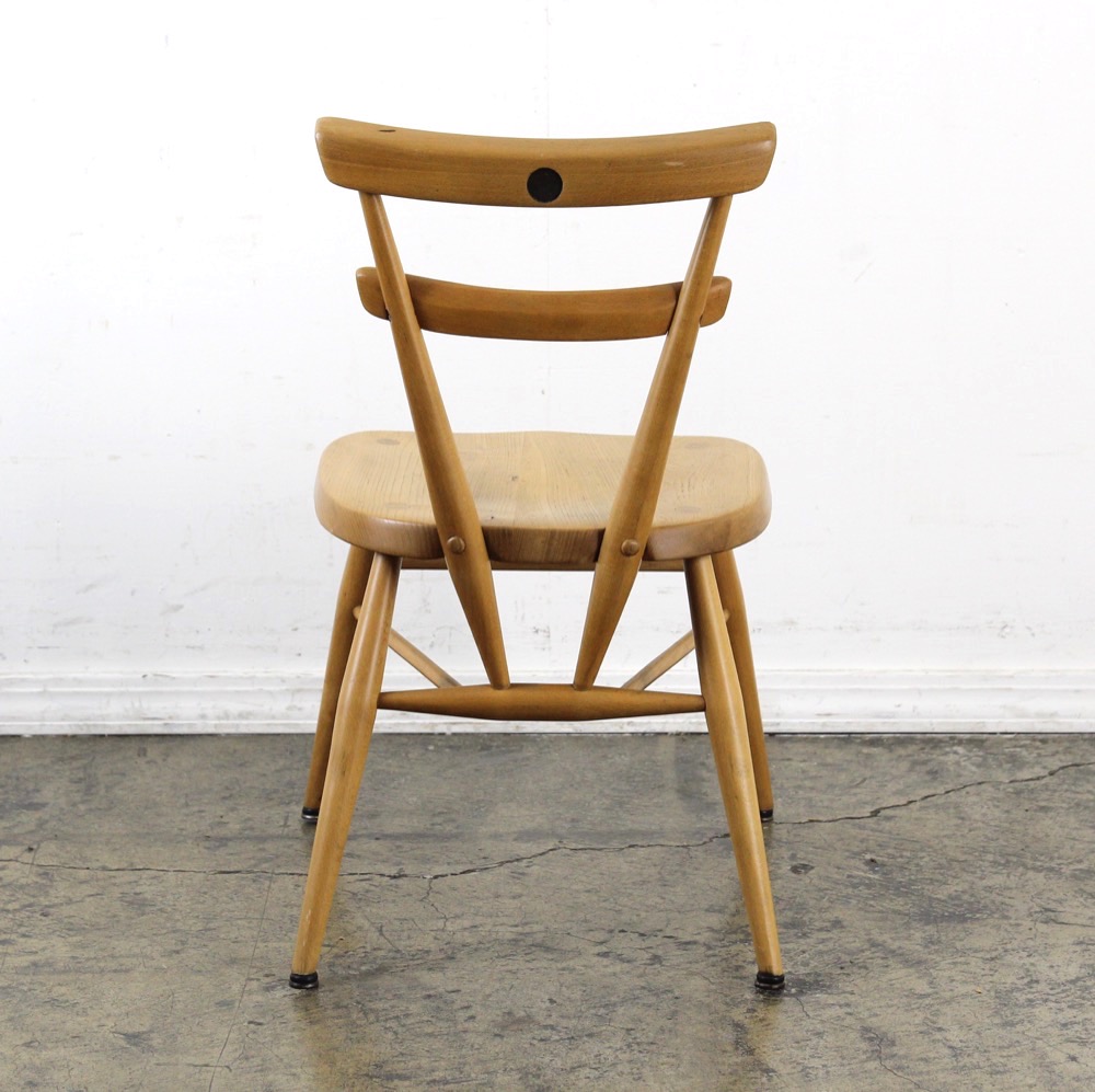 Ercol アーコール スタッキングチェア チャイルドチェア (赤ドット