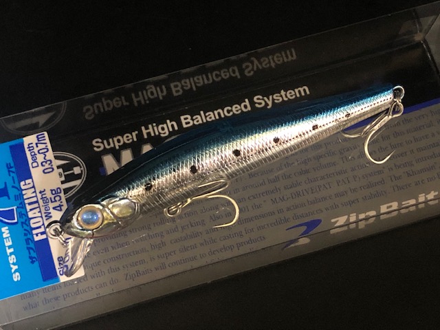 ジップベイツ（ZIPBAITS） ザブラシステムミノー7F 7mm/4.5g