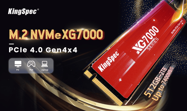 KingSpec Releases the Latest Gaming Storage Solution: NVMe PCIe