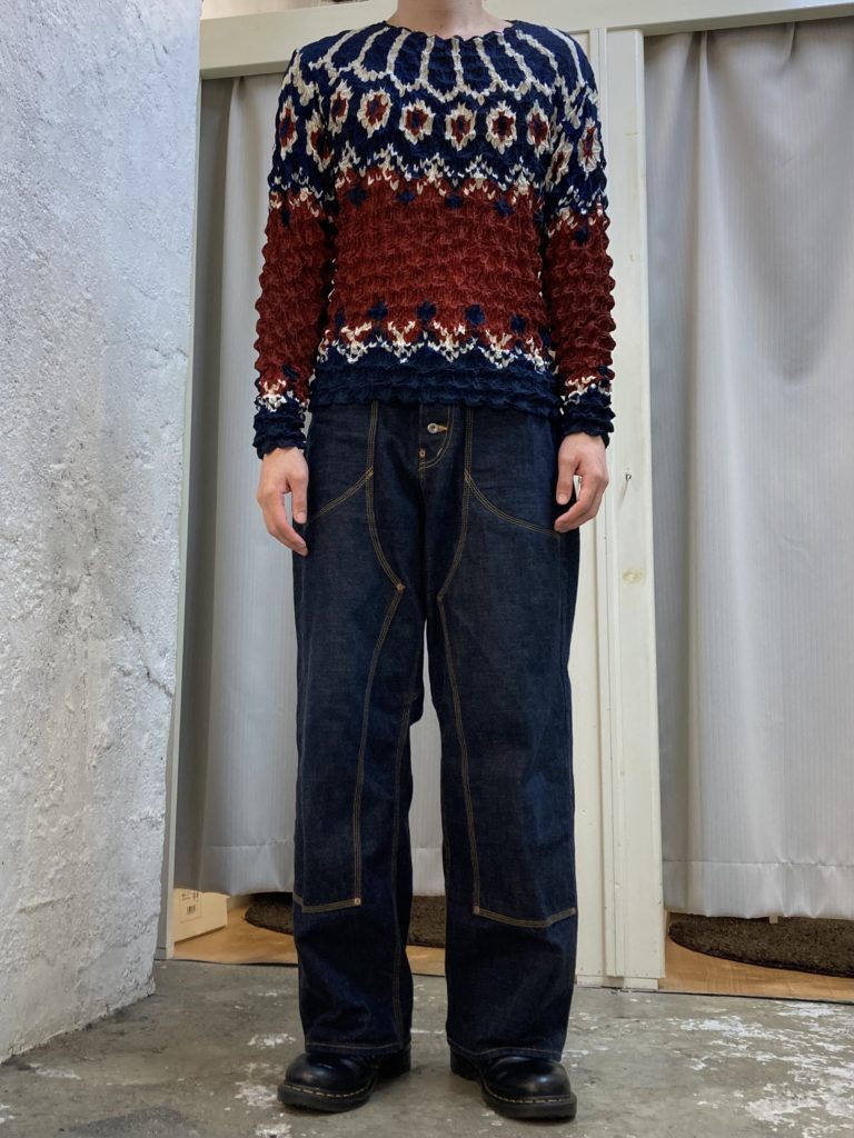 MASU】「POPCORN NORDIC SWEAER」 ポップコーンノルディックセーター