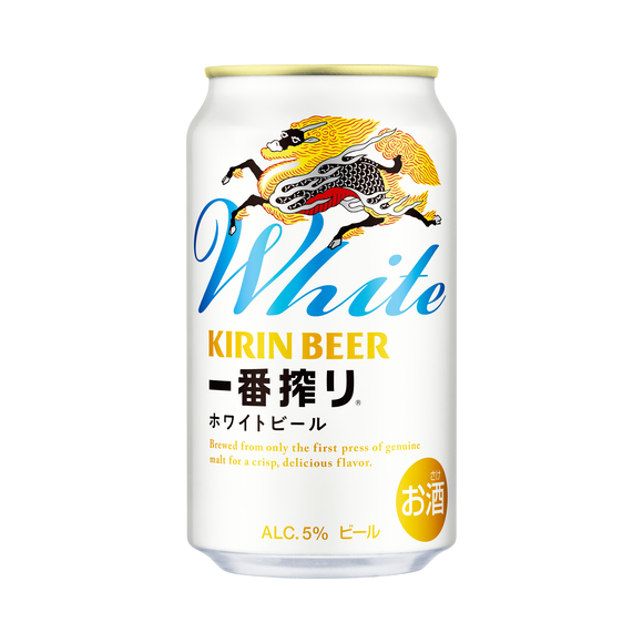 キリン一番搾り ホワイトビール 500ml 缶｜商品・品質情報（お酒）｜キリン