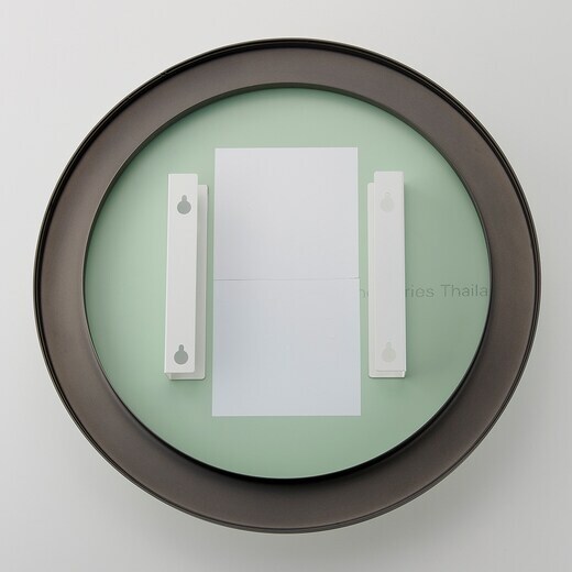 丸型ミラー「Malune mirror マルーンミラー φ500 マットゴールド