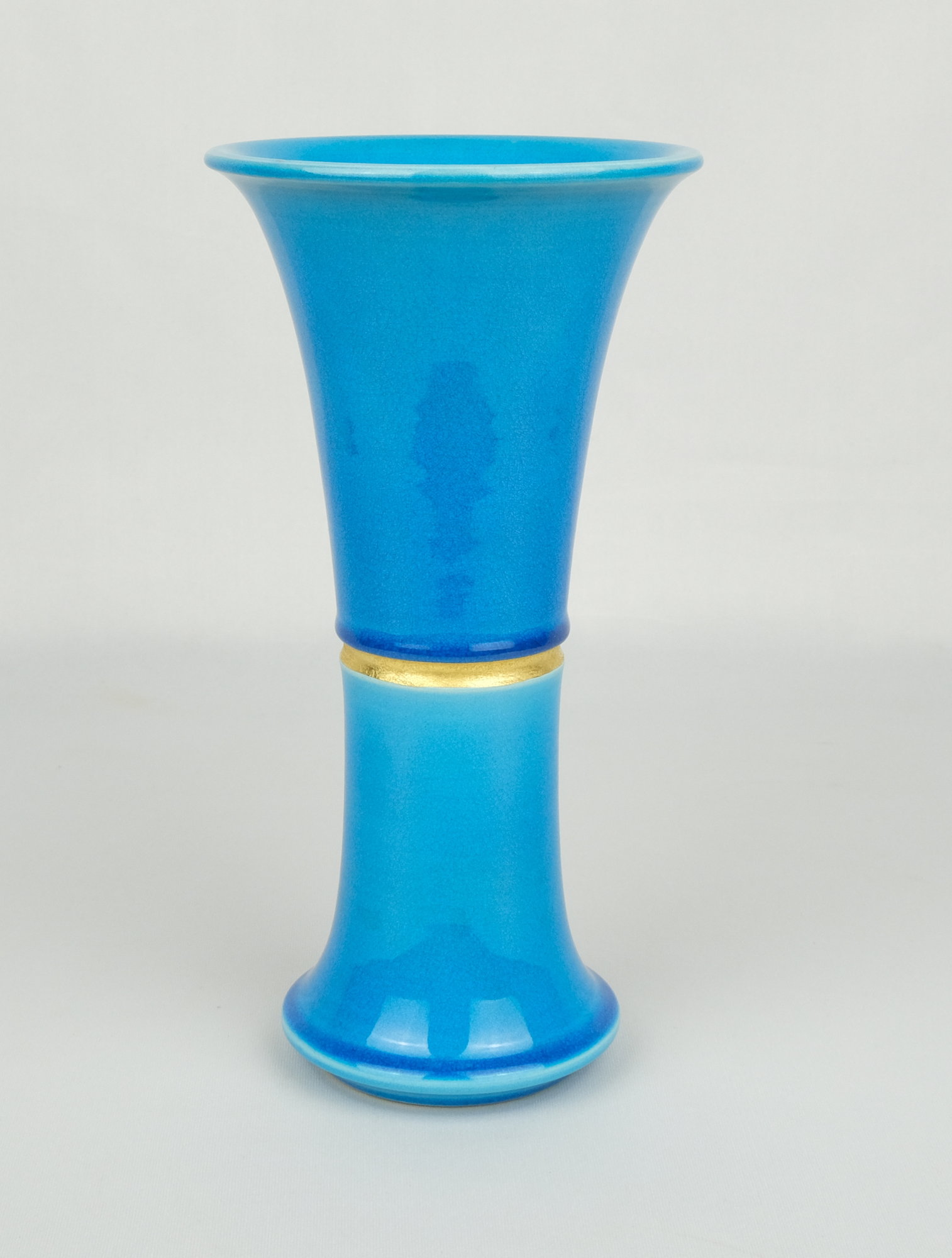 栗山園オンライン通販部 / 【出物】 交趾末廣花入 16代永楽善五郎(即全)