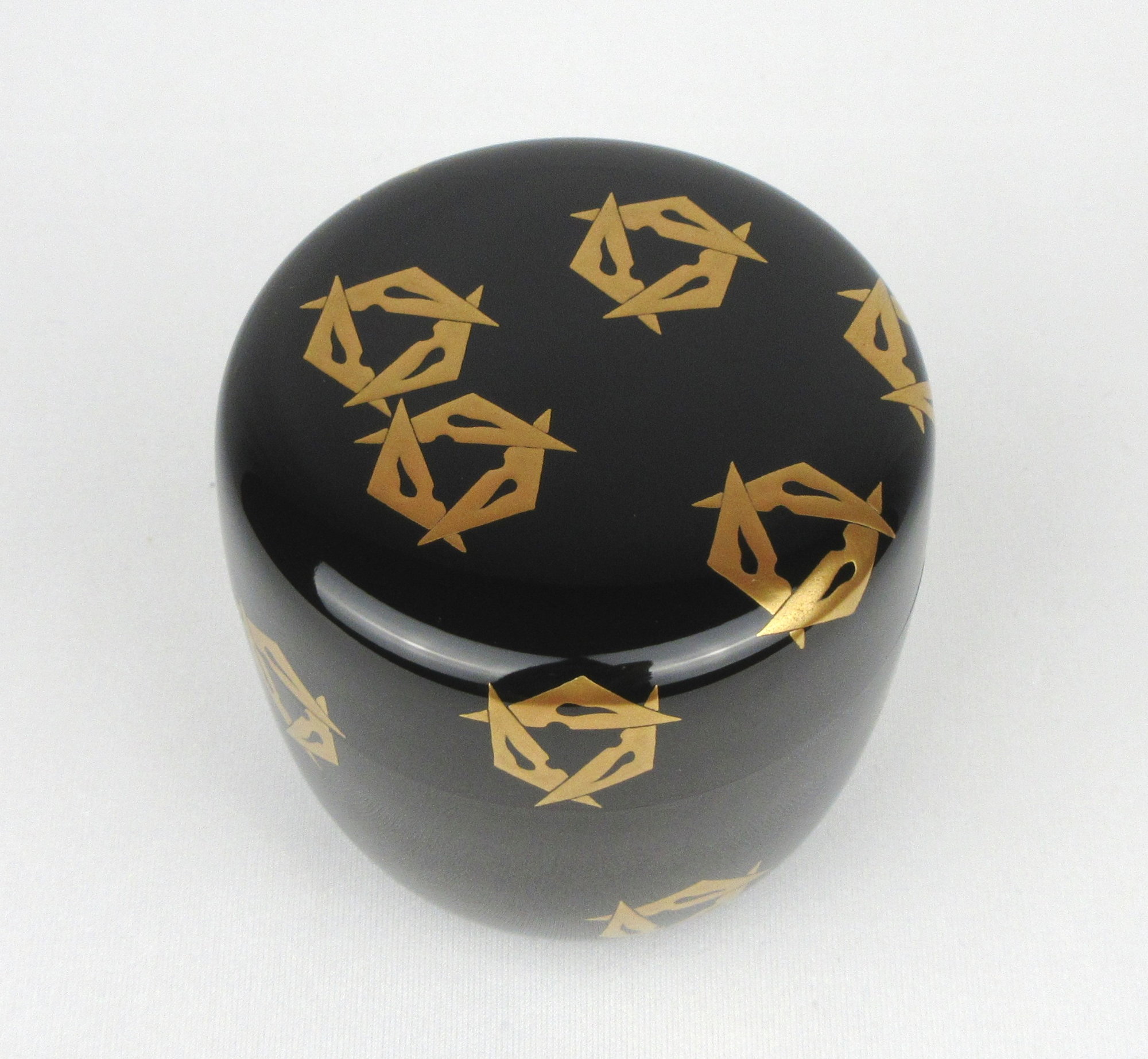 栗山園オンライン通販部 / 【出物】 鱗鶴蒔絵大棗 春象 堀内宗完（宗心