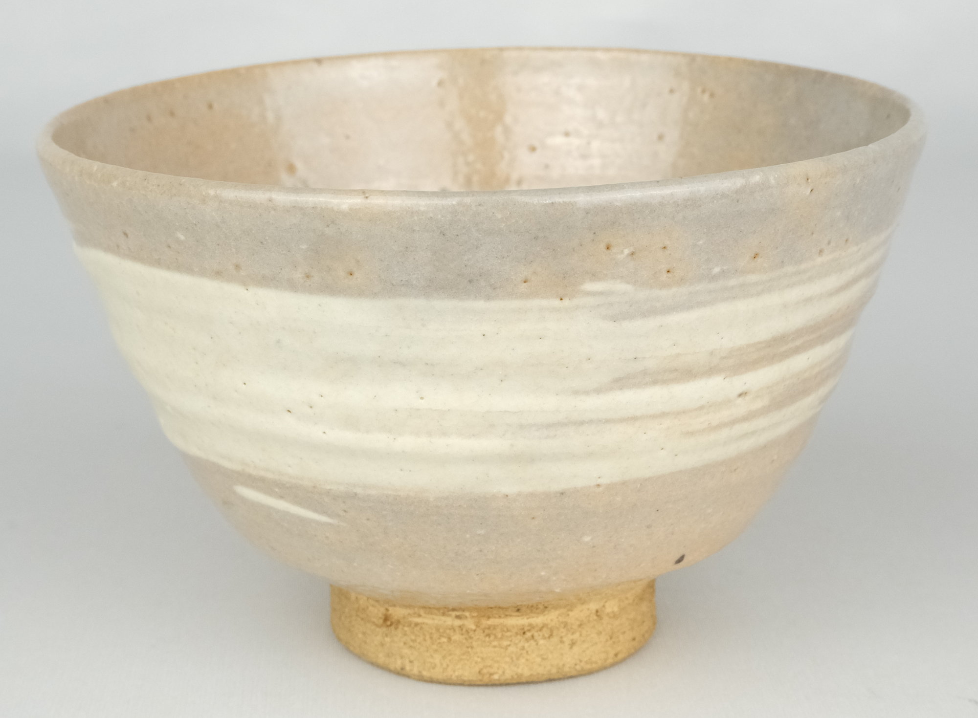 栗山園オンライン通販部 / 【出物】 楽山焼刷毛目茶碗 長岡空味（9代