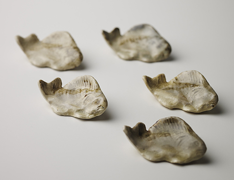 魚形箸枕 五 | しぶや黒田陶苑