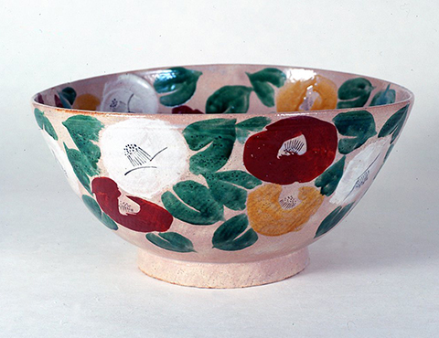 椿鉢 | しぶや黒田陶苑