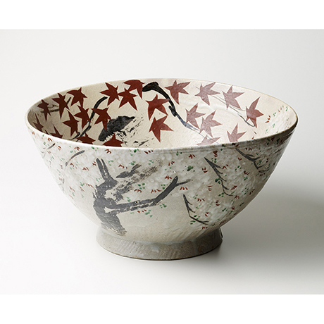 2. 北大路魯山人 雲錦鉢 / KITAOJI Rosanjin Bowl, Unkin motif