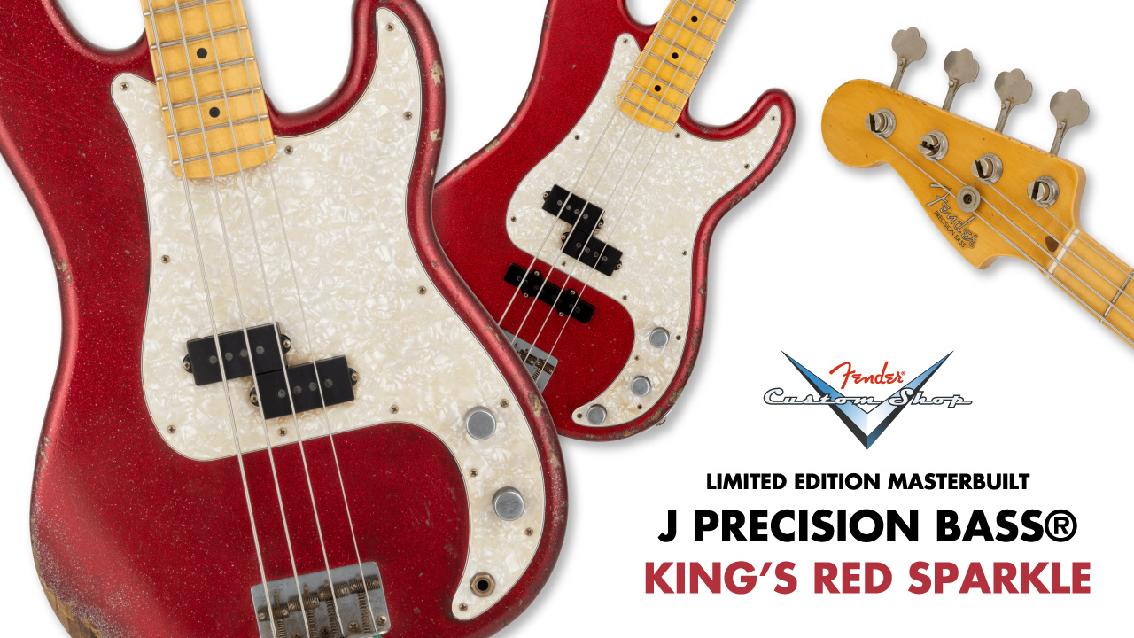 Fender Custom Shop より LUNA SEA のベーシスト 、J の新