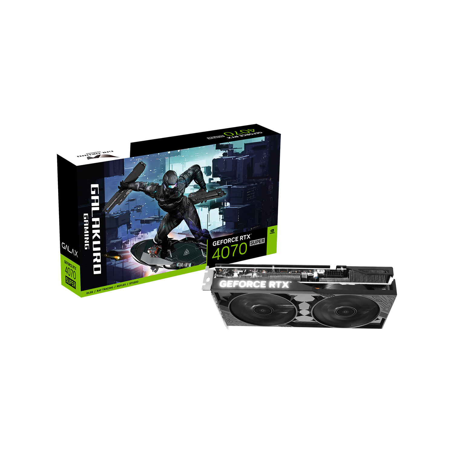 GG-RTX4070SP-E12GB/DF | GG-RTX4070SP-E12GB/DF | 玄人志向 GALAKURO