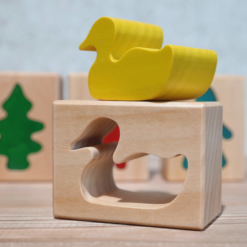 DECORデコア はめ絵小・6P：遊び方を変えて長く楽しむ | krtek select toys