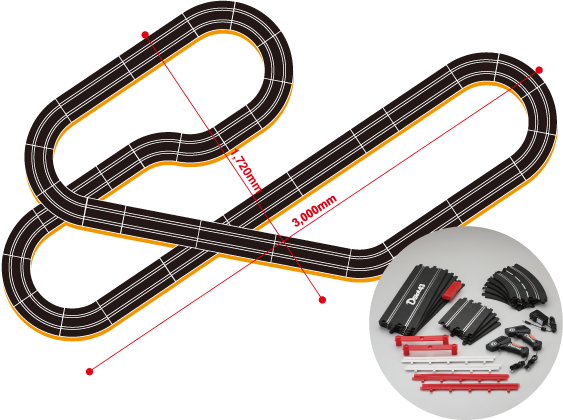 1:43 SCALE SLOT CAR SERIES 