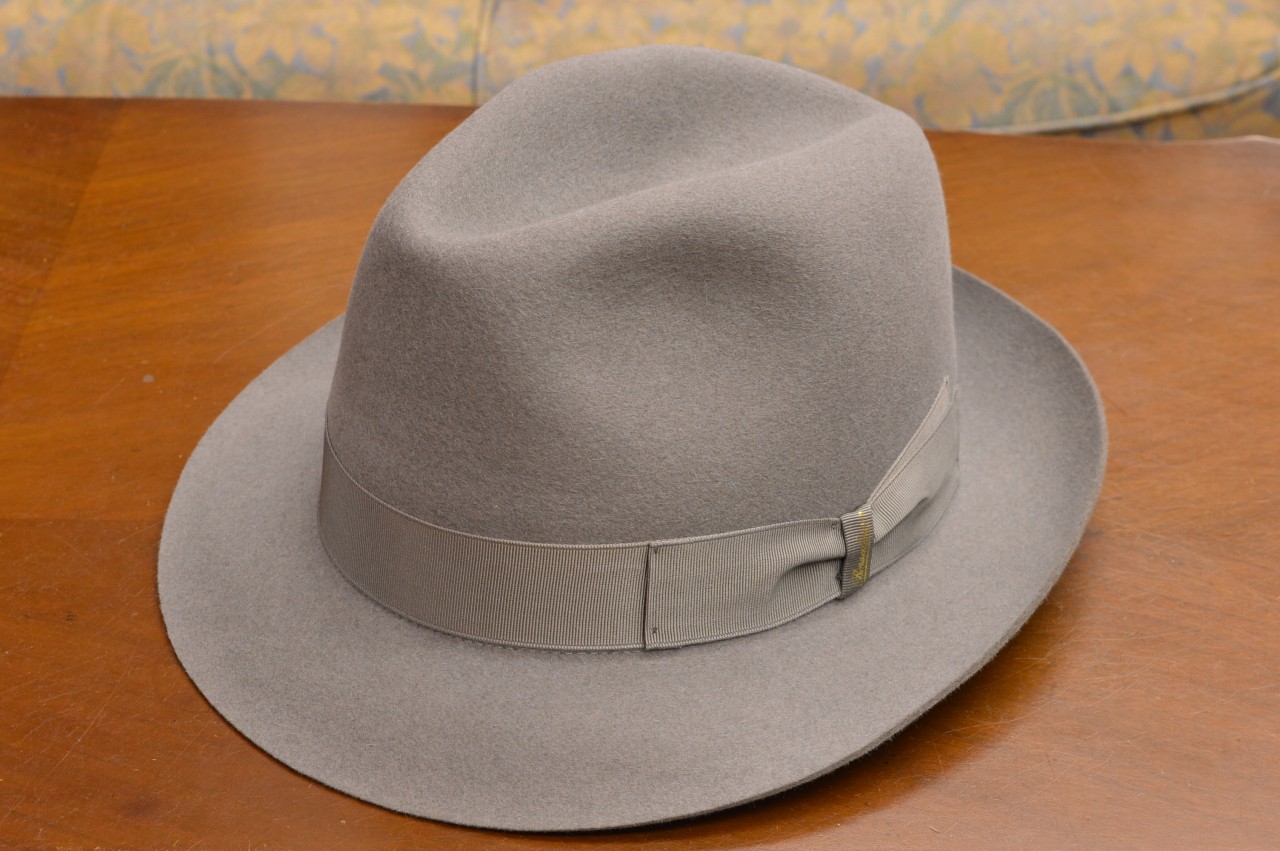 ボルサリーノ QS ショート ファーフェルトハット｜114561・111160 aw