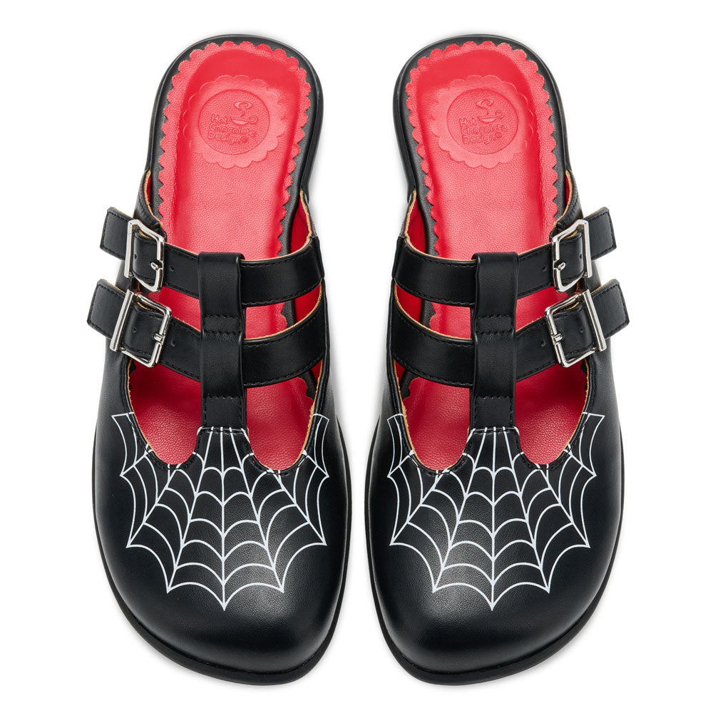 Widow Heart Mary Jane Clog – Hot Chocolate Design