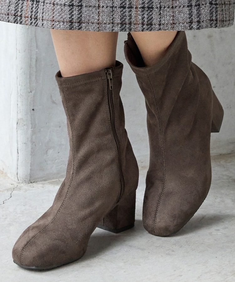 スクエアショートブーツ: シューズ｜ハニーズ公式通販