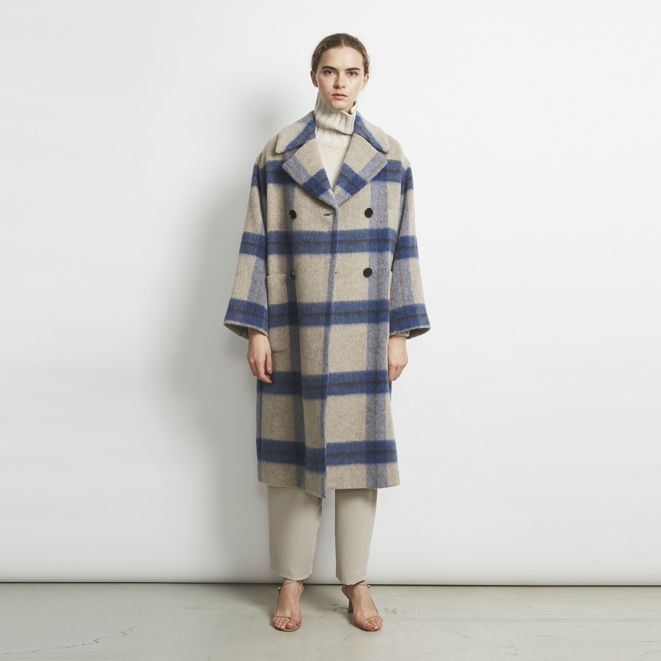 MANTECO SHAGGY CHECK CT｜HELIOPOLE｜HÉLIOPÔLE（エリオポール）公式