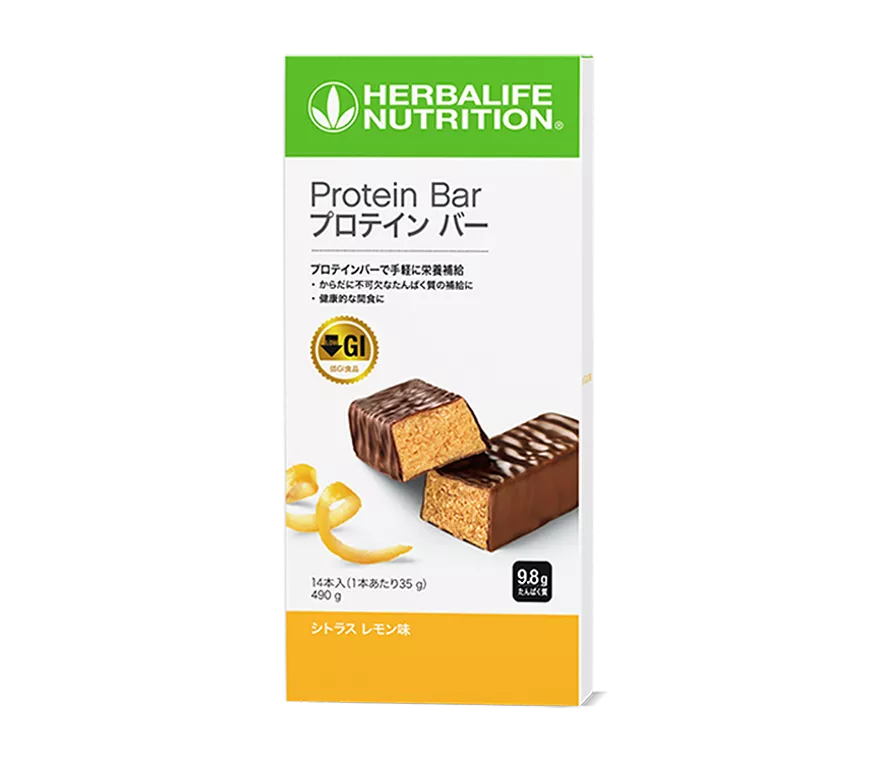 プロテインバー シトラスレモン味 | Herbalife 日本