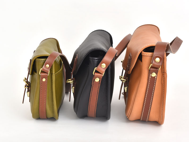 定番フィッシングバッグをオールレザーで作りました / 革鞄のHERZ