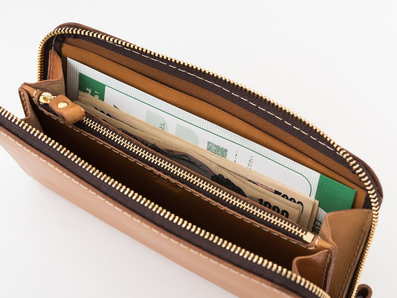 新作：大きいファスナー長財布(WL-5)｜革鞄・革小物のHERZ公式通販