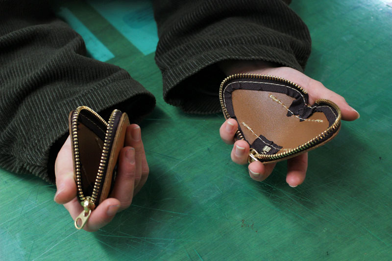 SAMPLE ROOM Report.5 ～おにぎりシリーズ～｜革鞄・革小物のHERZ公式通販