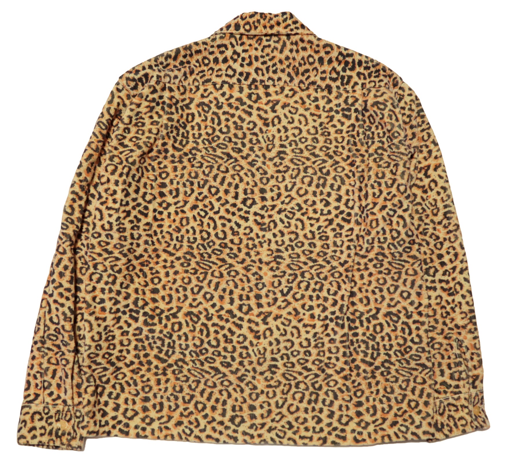 Style Eyes スタイルアイズ コーデュロイスポーツシャツ レオパード