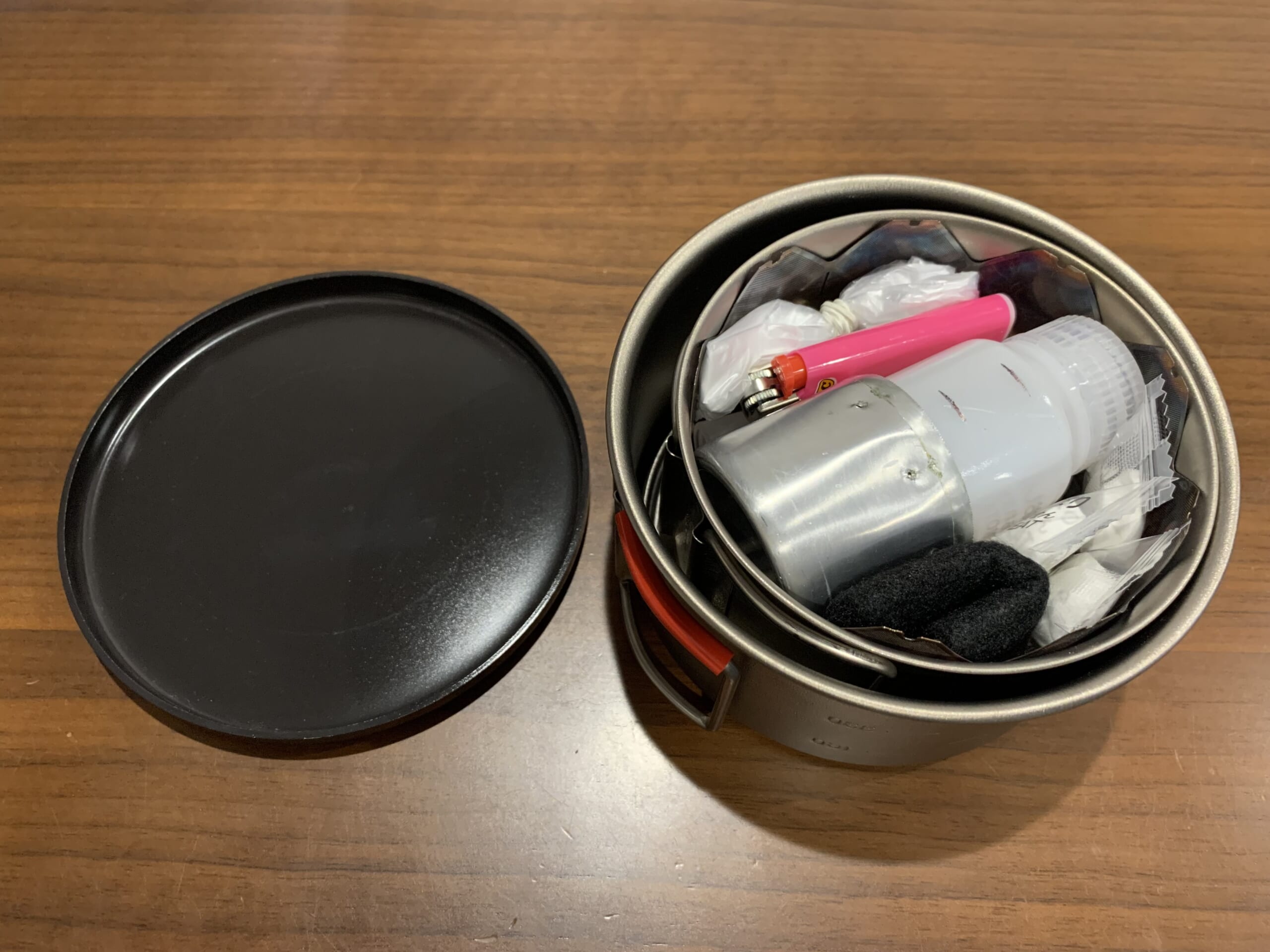 エバニューTi 400 FD CupとTi 570 FD Cupのスタッキング例をご紹介