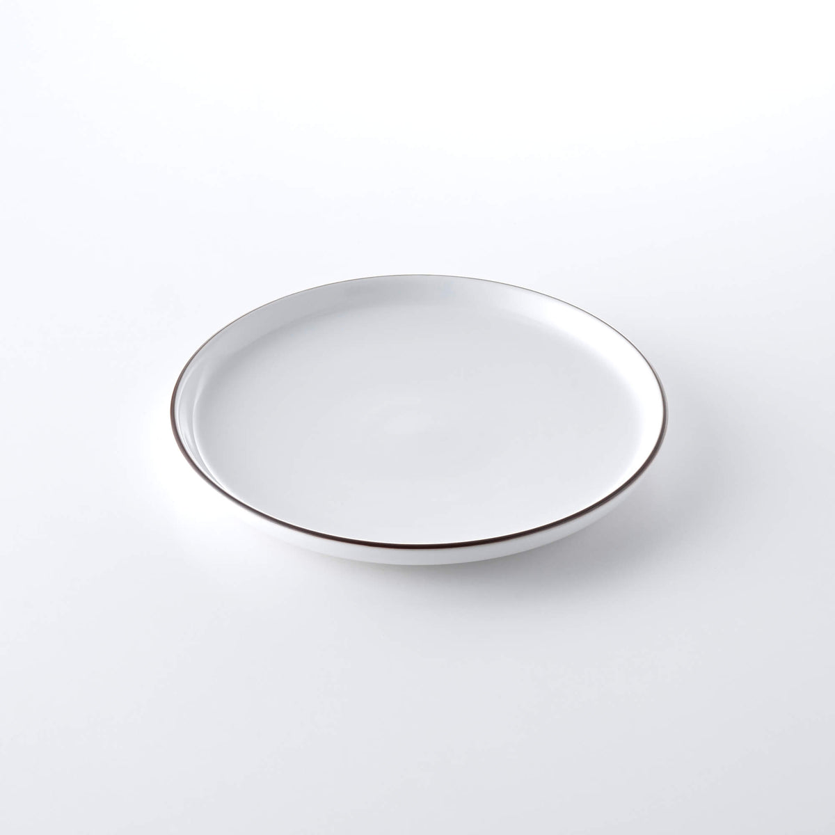 TA 和食器 楽山窯清水日呂志作 焼〆長皿 十客 共布共箱 MR9365B 和食器